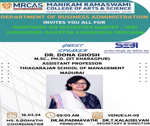 Lecture on Securities Market