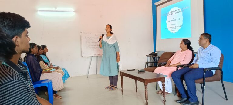 Lecture on Business Analytics